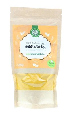 Mijnnatuurwinkel Gemalen geelwortel koenjit (200 gr)