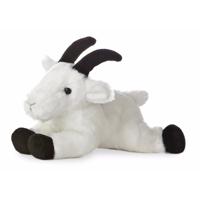 Aurora Pluche geit - knuffel geit - 20 cm - boerderij knuffel geit