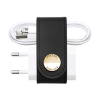 Foxtail - Leren iPhone Organizer - Charcoal
