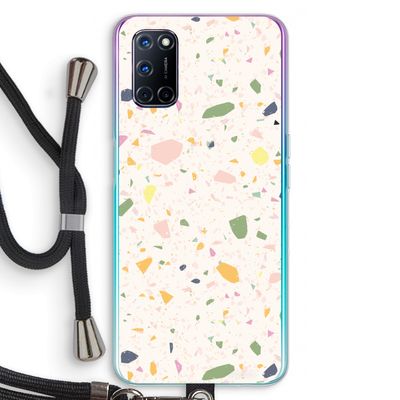 Terrazzo N°21: Oppo A52 Transparant Hoesje met koord