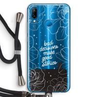Good stories: Huawei P20 Lite Transparant Hoesje met koord