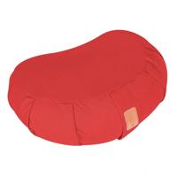 Halve maan Yogakussen Rood