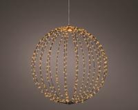 Microled verlichte bal 58 cm 480 lampjes