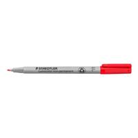 Viltstift Staedtler Lumocolor 316 non permanent F rood | 10 stuks