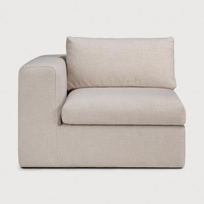 Ethnicraft Modulaire Bank 'Mellow' Hoek Links/Rechts, kleur Ivory