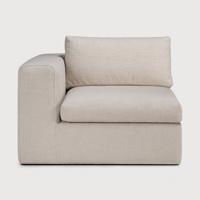 Ethnicraft Modulaire Bank 'Mellow' Hoek Links/Rechts, kleur Ivory