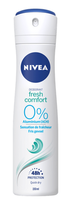 Nivea Fresh Comfort Deodorant Spray