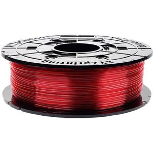 XYZprinting RFPETXEU01G Filament PETG Weerbestendig, UV-bestendig 1.75 mm 600 g Rood (transparant) 1 stuk(s)