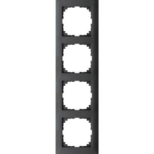 Merten MEG4040-3614 Afdekking Frame System M Antraciet 1 stuk(s)