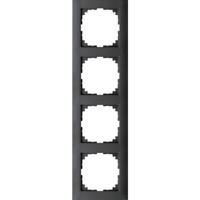 Merten MEG4040-3614 Afdekking Frame System M Antraciet 1 stuk(s)