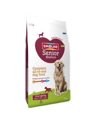 Smølke Smølke Senior Medium Hondenvoer Kip Lam 12kg