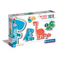 Clementoni puzzelset mijn eerste dinosaurussen - 2 + 3 + 4 + 5 stukjes