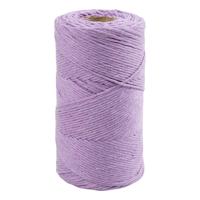Creativ Company Macrame koord paars, 198m
