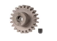 Traxxas - Gear, 21-T pinion (1.0 metric pitch) (fits 5mm shaft)/ set screw (TRX-6493X)