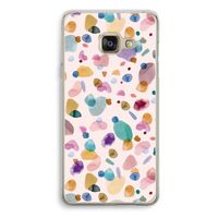 Terrazzo Memphis Pink: Samsung Galaxy A3 (2016) Transparant Hoesje