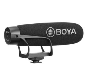 BOYA BY-BM2021 microfoon Zwart Microfoon voor digitale camcorders