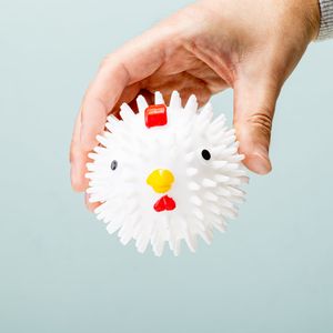 Piepbal voor hond met geur - Kip