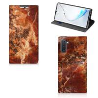 Samsung Galaxy Note 10 | Standcase | Marmer Bruin