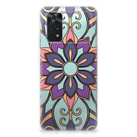 Xiaomi Poco M4 Pro 4G TPU Case Purple Flower