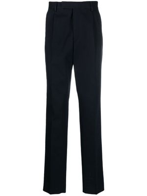 Zegna pantalon de costume à coupe droite - Bleu