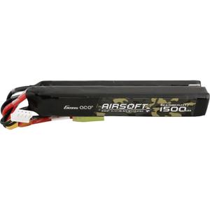 Gens ace LiPo accupack 11.1 V 1500 mAh Aantal cellen: 3 25 C Block Mini-Tamiya