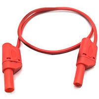 Mueller Electric 22.421-.25M-2 Meetsnoer Bananenstekker 4 mm Bananenstekker 4 mm 0.25 m Rood 1 stuk(s)