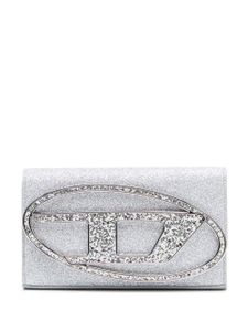 Diesel portefeuille 1DR à paillettes - Argent