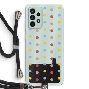 Bollen: Samsung Galaxy A52s 5G Transparant Hoesje met koord