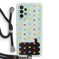 Bollen: Samsung Galaxy A52s 5G Transparant Hoesje met koord