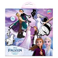 Creative Craft Group Scratch art stickers - frozen, 6dlg.