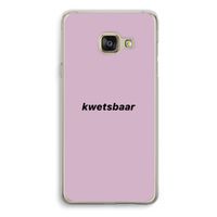 kwetsbaar: Samsung Galaxy A3 (2016) Transparant Hoesje