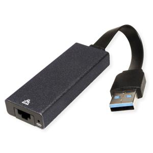 Value USB 3.2 Gen 1 (USB 3.0) Converter [1x USB 3.2 Gen 1 (USB 3.0) - 1x RJ45-bus] 12991130