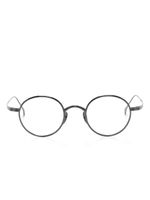 Kame Mannen lunettes de vue à monture ronde - Noir