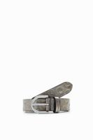 Metallic riem met geometrische vormen - BLACK - 95