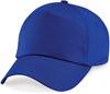 Beechfield CB10 Original 5 Panel Cap - Bright Royal - One Size