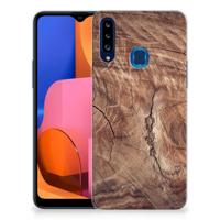 Samsung Galaxy A20s | Bumper Hoesje | Tree Trunk