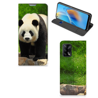 OPPO A74 4G Hoesje maken Panda - thumbnail