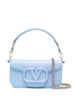 Valentino Garavani sac porté épaule Locò en cuir - Bleu - thumbnail