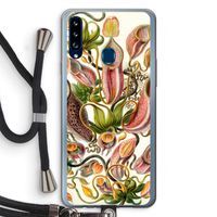 Haeckel Nepenthaceae: Samsung Galaxy A20s Transparant Hoesje met koord