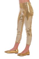 Legging pailletten goud