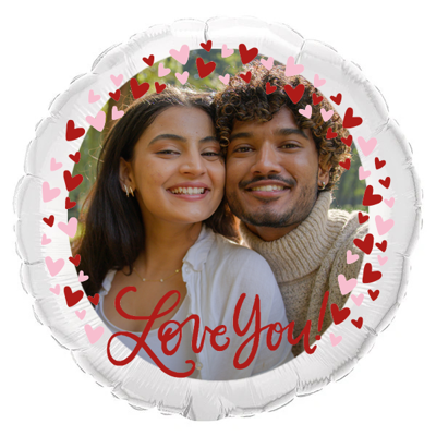 'Ballon 'Love You' met eigen foto' kopen? | FOR YOU GIFTS