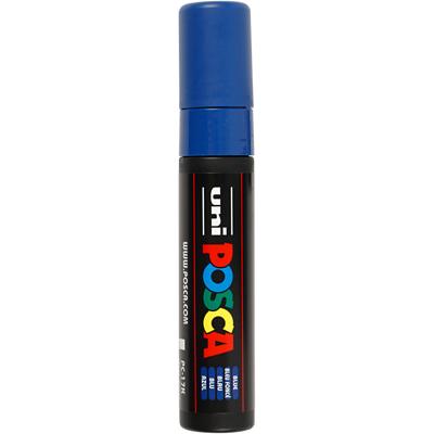 Uni-Posca Posca marker, afm pc-17k, lijndikte 15 mm, extra breed, blauw, 1 stuk