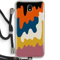 Baar A: Samsung Galaxy J7 (2017) Transparant Hoesje met koord