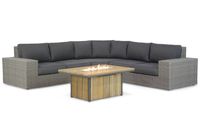 Garden Collections Oxford/Seaside 120 cm hoek loungeset 4-delig