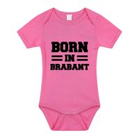 Born in Brabant cadeau baby rompertje roze meisjes - thumbnail