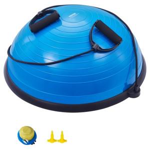 VEVOR oefenbal fitnessbal sportbal yogabal 584 mm half blauw balans