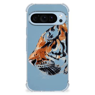 Back Cover Google Pixel 9 | 9 Pro Watercolor Tiger