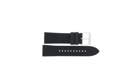 Horlogeband Michael Kors MK8293 Silicoon Zwart 24mm