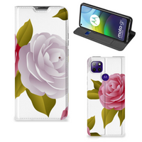 Motorola Moto G9 Power Smart Cover Roses - thumbnail