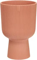 Elho vibes fold coupe bloempot 14 cm delicaat roze
